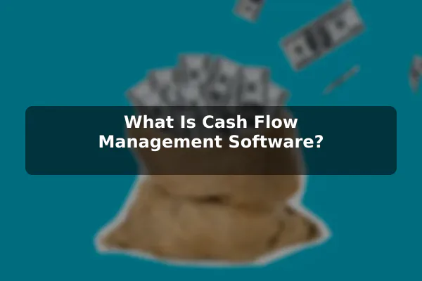 What Is Cash Flow Management Software?