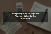 Budgeting App vs Expense Tracker: What Is the Difference?